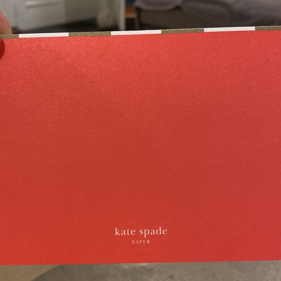 Kate Spade 10’Come to a Party Fold Over Invitations Crane & Co Stationary NWT - Picture 9 of 10